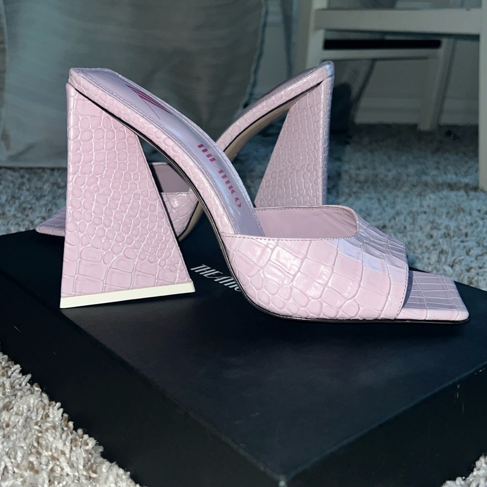 The Attico Lavender Sandals